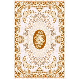 ISHRAK 85590 (Rectangulaire, 200X275, BLANC CASSE)