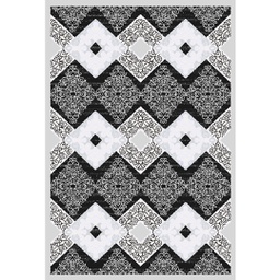 VALENCIA 64302 (Rectangular, 200X280, GRIS CLAIRE_NOIRE)