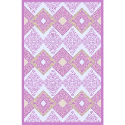 VALENCIA 64300 (Rectangular, 160X220, VIOLET CLAIRE_CREME)