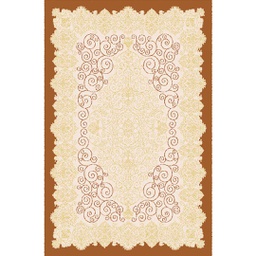 ISHRAK 86440 (Rectangulaire, 200X367, BRIQUE)