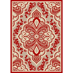 LAVANDA 71490 (Rectangular, 200X280, BORDEAUX_IVOIR MATT)