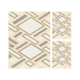 OLYMPIA 82350 (Rectangular, ( T 150X230 + 2T 60X115 ), CREME LX)