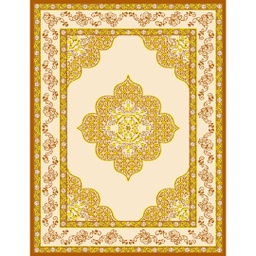 ISHRAK 85040 (Rectangular, 200X150, BRIQUE)