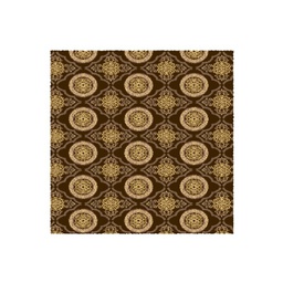 TAGHIT 50922 (Salon &amp; Chambre, LARGEUR 210, MARRON BORDEAUX, Orientale)