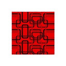 TAGHIT 54902 (Living room &amp; Room, LARGEUR 210, ROUGE, Modern)