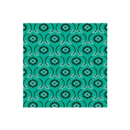TAGHIT 51213 (Living room &amp; Room, LARGEUR 210, VERT TURQUOISE, Oriental)