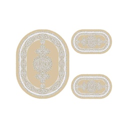 IZMIR 7335A (Oval, ( O 100X160 + 2O 70X100 ), IVOIRE)
