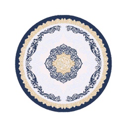 ISHRAK 85073 (Round, 120X120, BLEU NUIT)