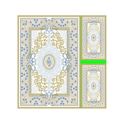 AUSTRALIA 66260 (Rectangulaire, ( T 150X220 + 2T 60X110 ), BEIGE)