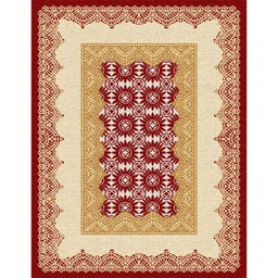 SHIRAZ 76071 (Rectangulaire, 165X230, BORDEAUX)