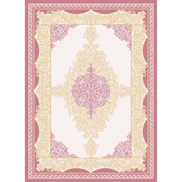 ISHRAK 86450 (Rectangular, 200X275, BOIS DE ROSE)