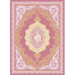 ISHRAK 85070 (Rectangular, 200X275, BOIS DE ROSE)