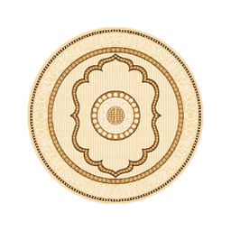 SHIRAZ 76060 (Round, 130X130, CREME)