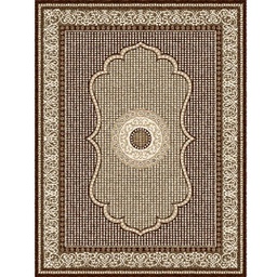 SHIRAZ 76060 (Rectangular, 130X170, MARRON CAFE)