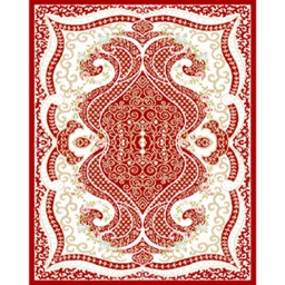 IZMIR 84246 (Rectangulaire, 150X220, BORDEAUX)
