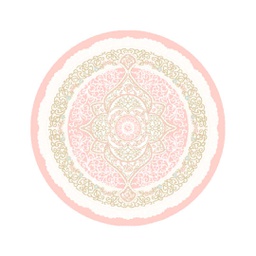 IZMIR 84256 (Round, 150X150, BOIS DE ROSE)
