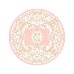 IZMIR 71266 (Round, 150X150, BOIS DE ROSE)