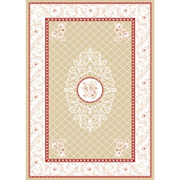 إزمير 72206 (مستطيل, ( T 150X220 + 2T 75X120 ), بيج)