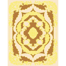 ISHRAK 85360 (Rectangulaire, 200X150, CREME)