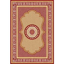 SHIRAZ 76061 (Rectangular, 180X270, BORDEAUX)
