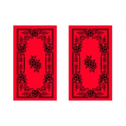 RELAX 20052 (Rectangular, 60X220, ROUGE)