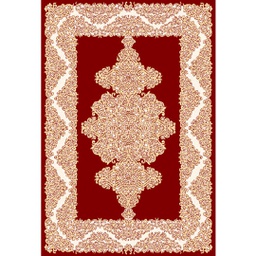 شيراز 80451 (مستطيل, 130X170, أحمر عنابي)