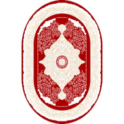 إزمير 84256 (بيضوي, 120X170, أحمر عنابي)