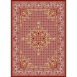 شيراز 80441 (مستطيل, 200X275, أحمر عنابي)