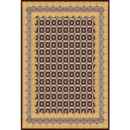 SHIRAZ 76070 (Rectangulaire, 300X400, MARRON CHOCO)