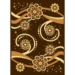 RELAX 53065 (Rectangular, 150X220, MARRON BORDEAUX)