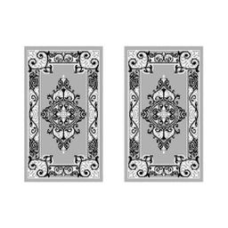 RELAX 6267B (Rectangular, 60X220, GRIS CLAIRE)
