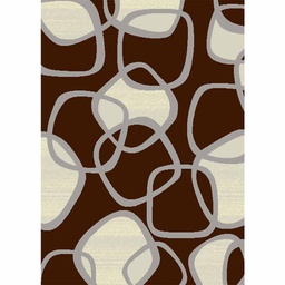 طوسكان 69350 (مستطيل, 160X220, لون القهوة البني)
