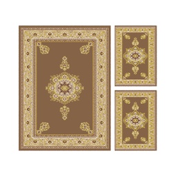 MIRAGE 74230 (Rectangular, ( T 150X220 + 2T 60X110 ), MARRON BRONZE)