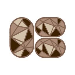 رولاكس 73630 (بيضوي, ( O 80X130 + 2O 65X100 ), برونزي قاتم)