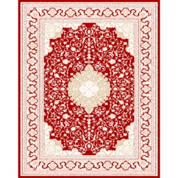 IZMIR 71596 (Rectangular, 160X230, BORDEAUX)
