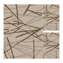 هازار 7457K (مستطيل, ( T 165X230 + 2T 70X115 ), عاجي - شرينك-)
