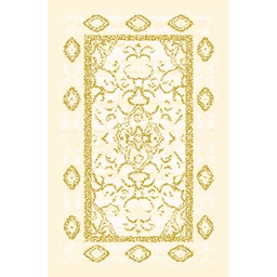 VALENCIA 51122 (Rectangular, 75X120, BLANC CREME_CREME)