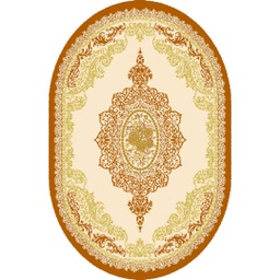 إشراق 85070 (بيضوي, 200X140, أحمر أجوري)