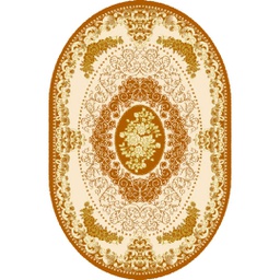 إشراق 85590 (بيضوي, 200X140, أحمر أجوري)