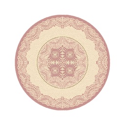 SHIRAZ 76070 (Rond, 130X130, BOIS DE ROSE)