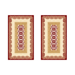 شيراز 76071 (مستطيل, 65X220, أحمر عنابي)