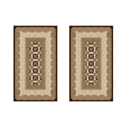 شيراز 76070 (مستطيل, 65X220, لون القهوة البني)