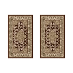 SHIRAZ 80440 (Rectangulaire, 65X220, MARRON CAFE)
