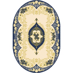 ISHRAK 86436 (Ovale, 200X140, BLEU NUIT)