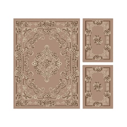RELAX 2005D (Rectangulaire, ( T 150X220 + 2T 60X110 ), BRONZE CLAIR)