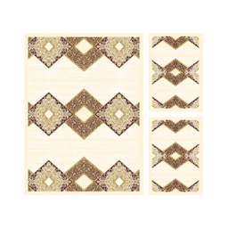VALENCIA 6430C (Rectangular, ( T 160X220 + 2T 60X110 ), CREME_CREME)