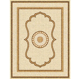 SHIRAZ 76060 (Rectangulaire, 130X170, CREME)