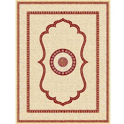 SHIRAZ 76061 (Rectangulaire, 130X170, CREME)