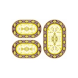 VALENCIA 5112C (Ovale, ( O 80X130 + 2O 65X100 ), CREME_CREME)