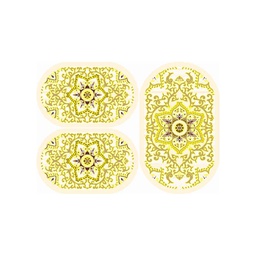 VALENCIA 5829C (Ovale, ( O 80X130 + 2O 65X100 ), CREME_CREME)